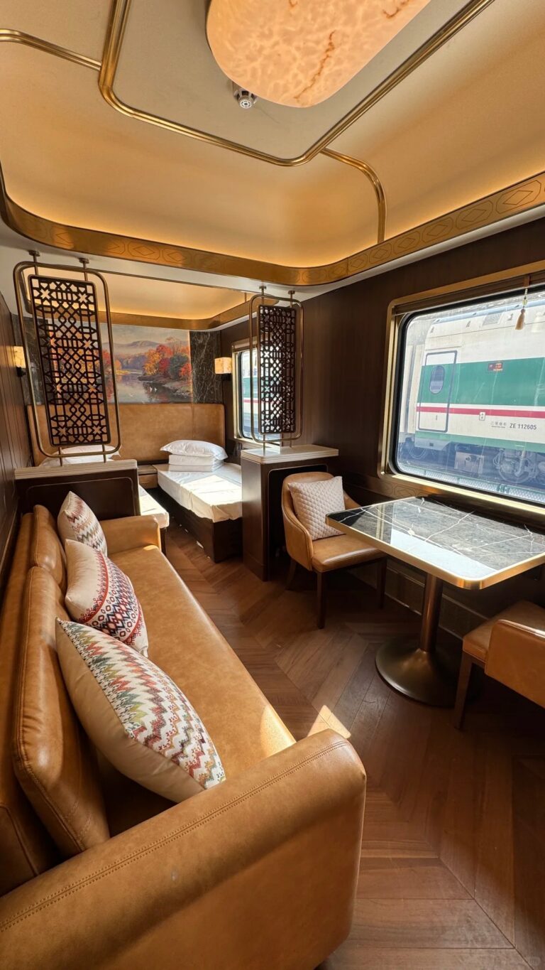 New Orient Express cabin 新东方快车客房