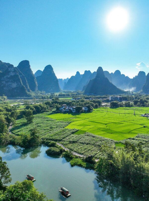 Mingshi pastoral scenery 明仕田园 · China Express Travel Guangxi tour