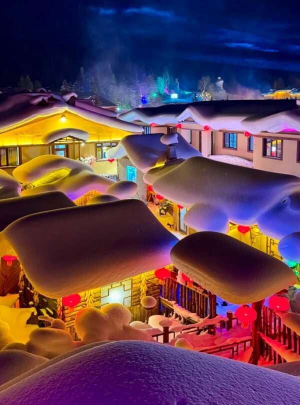 China Snow Town 雪乡 · China Express Travel Harbin ice and snow tour