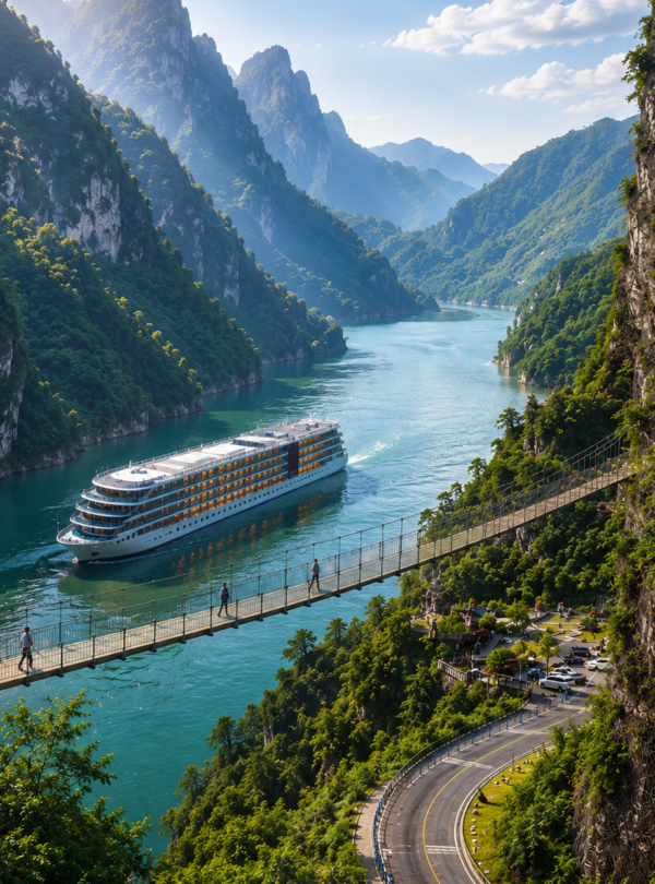 Yangtze Three Gorges cruise 长江三峡游轮 · China Express Travel Yangtze tour