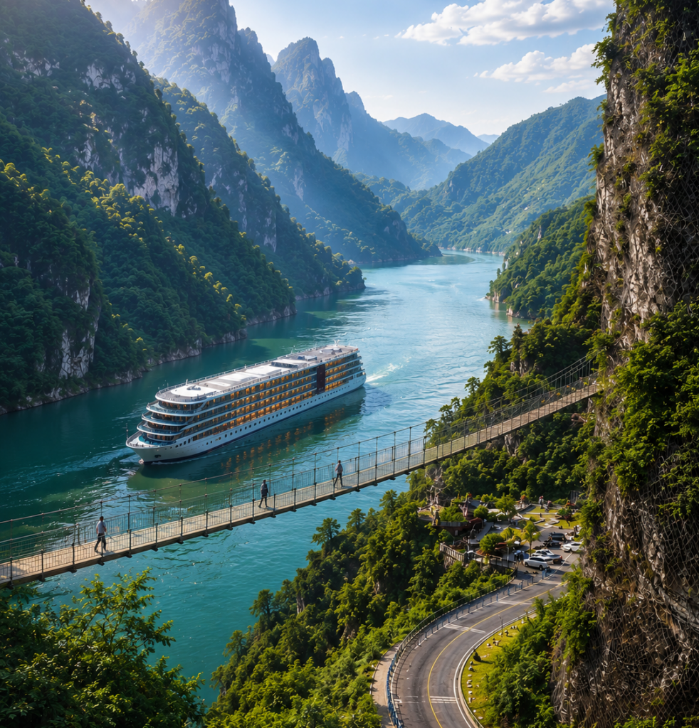 Yangtze Three Gorges cruise 长江三峡游轮 · China Express Travel Yangtze tour
