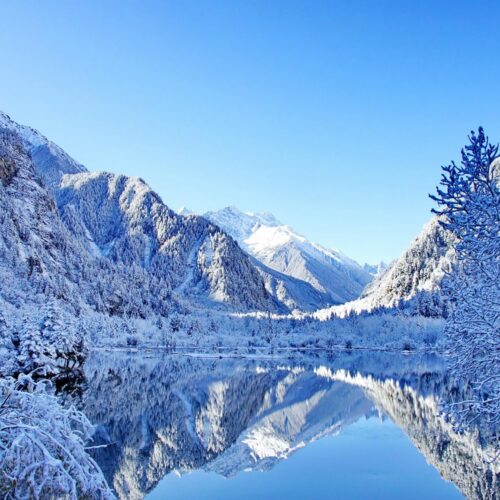 毕棚沟风景区冬天 · 8-Day Jiuzhaigou, Trending Lixiao Road, Bipenggou, Leshan / 8天九寨沟 + 网红理小路 + 毕棚沟 + 乐山