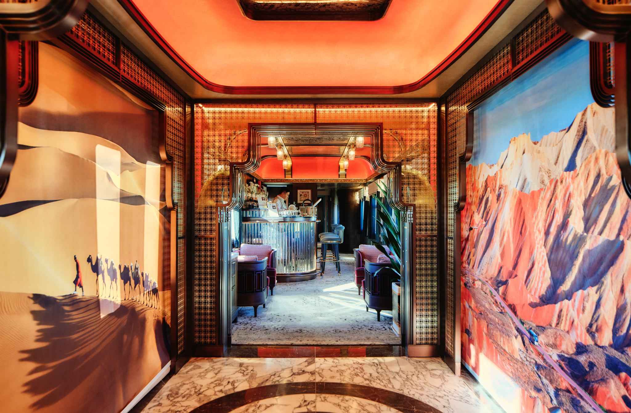 Silk Road Express Lounge Car