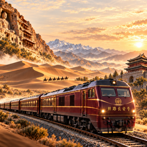 Silk Road Chang’an Express train 丝路长安号 · China Express Travel Silk Road tour