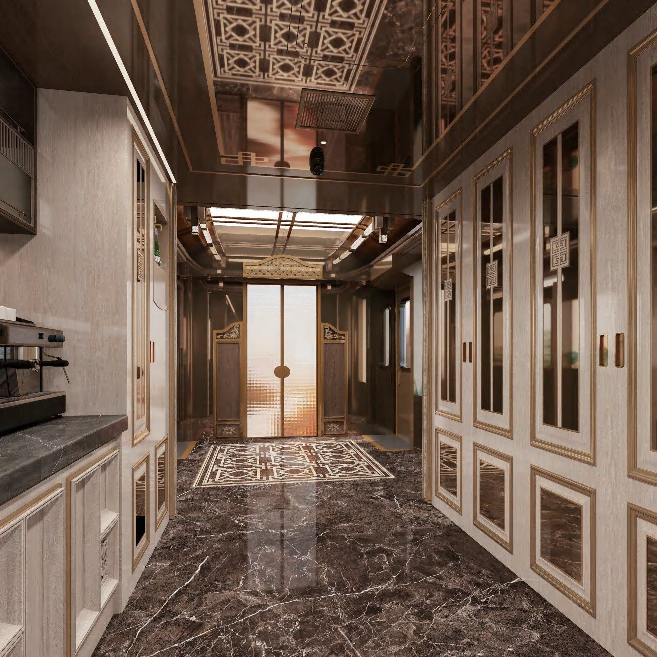 The dining car detail 清欢 白云号清欢细节