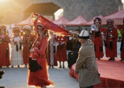 Kyrgyz traditional wedding 柯尔克孜族传统婚礼 · China Express Travel Golden Panda Express