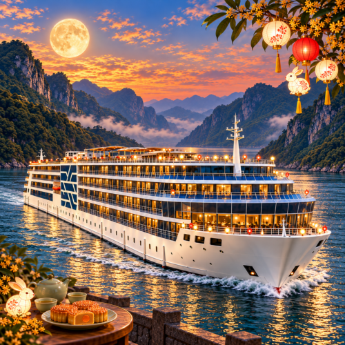 Vista Aurora Mid-Autumn Festival cruise 极光号中秋节 · China Express Travel Yangtze tour