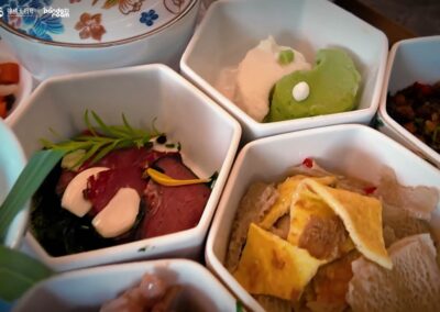 Song-themed banquet dish 宋韵雅宴 · China Express Travel Tianfu Express