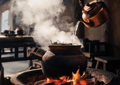 Hemu Camellia Village kitchen 和睦茶花村 Tengchong · China Express Travel