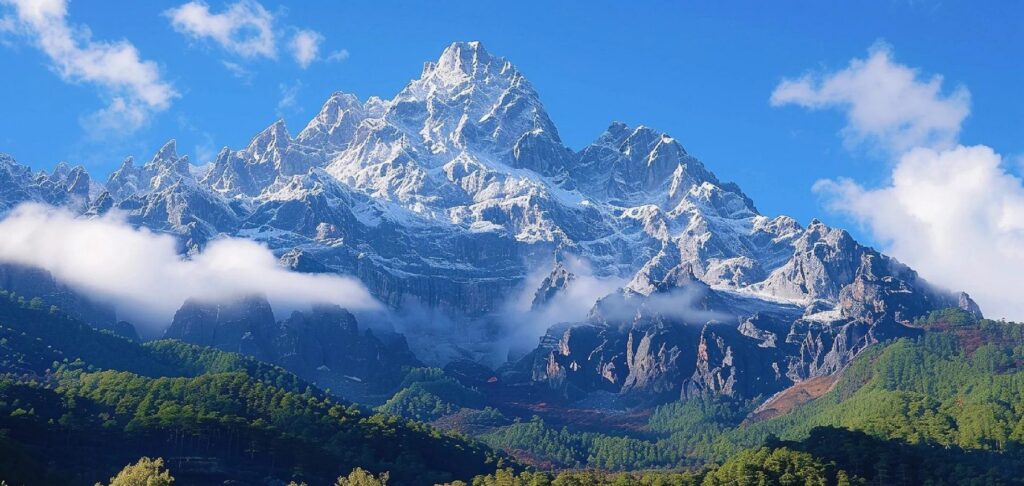 Snow mountain of northwest Yunnan 滇西北雪山 · China Express Travel Tianfu Express southwest journey