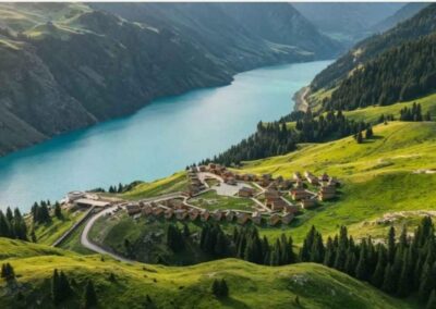 Hemu village Altay 禾木村 · China Express Travel Tianfu Express Xinjiang journey