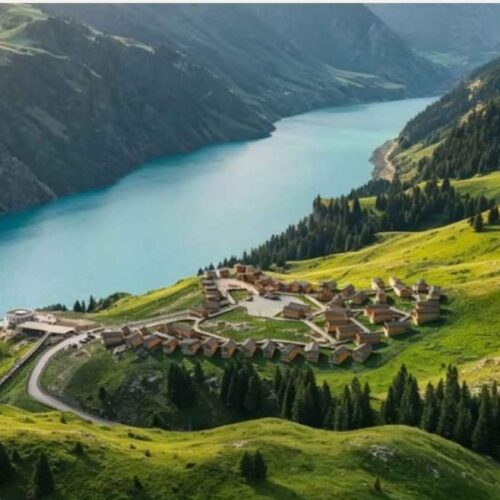 Hemu village Altay 禾木村 · China Express Travel Tianfu Express Xinjiang journey