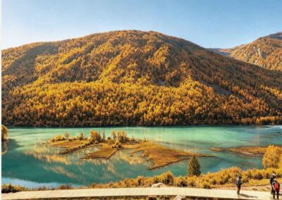 Kanas in autumn gold 金秋喀纳斯 · China Express Travel Tianfu Express